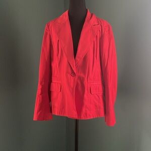 Due Per Due Red light weight jacket